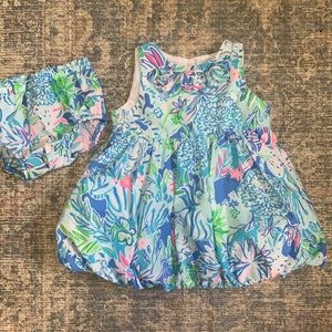 NWOT Lilly Pulitzer Baby Britta Bubble Dress